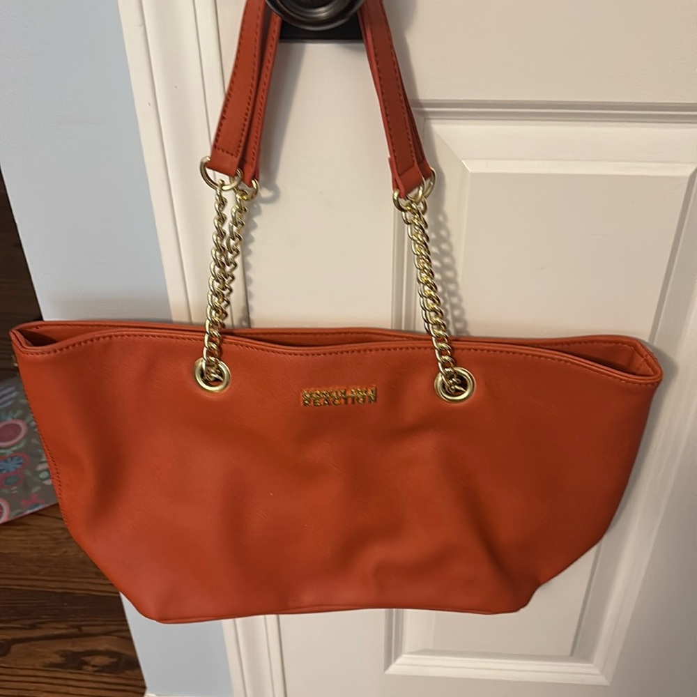 Orange and Gold Kenneth Cole tote, NWOT